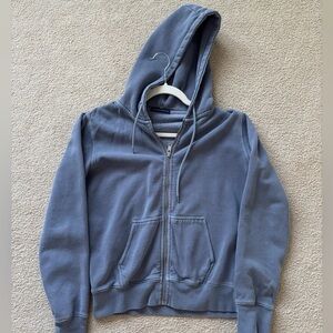 Brandy Melville Christy Zip-Up Hoodie